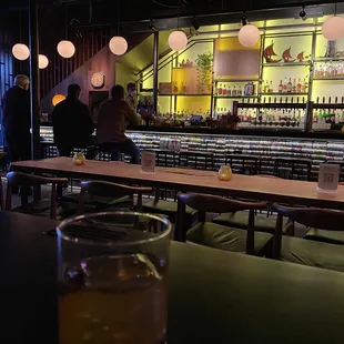 Warming up with a Chesterfield cocktail at AOH on this chilly Thursday.