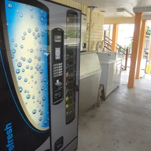 Vending Machine, Ice Machine, Washer, Dryer