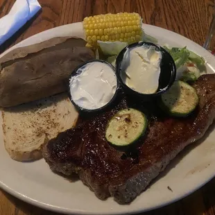 Delish!!!! Thursday steak special $13