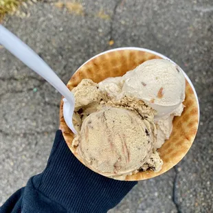 Dirty banana and pb cookie dough