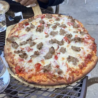 Italian sausage and cheese 12"