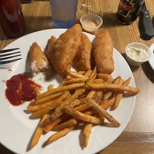 Fish and Chips was pretty good and the price was right!