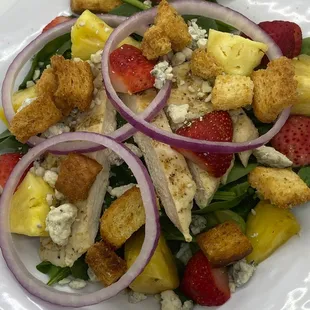 Strawberry Pineapple Salad