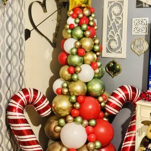 Balloon Christmas tree