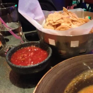 Don&apos;t order chips and salsa. They are institutional grade!