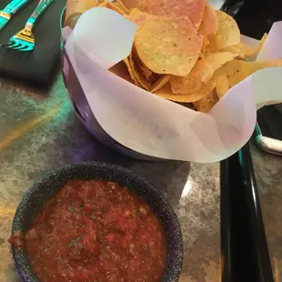 Warm Tortilla Chips