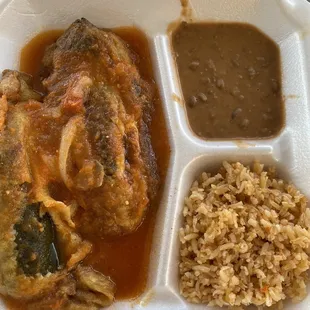 Chile relleno plate