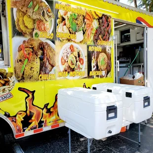 Pictures off the food truck