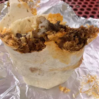 Breakfast Chorizo Burrito