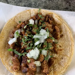 Al pastor taco