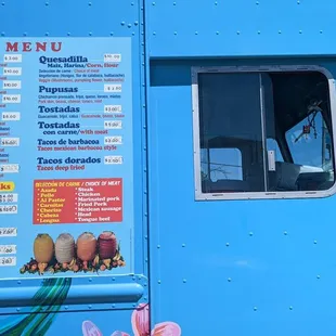 Veggie friendly menu :D Super excited to try the Sopes