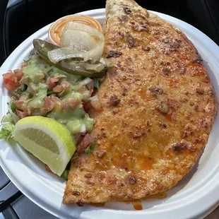Quesabirria taco (this taco is massive)
