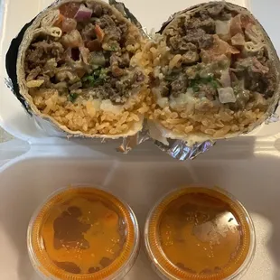 Carne Asada Burritos
