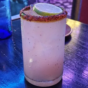 Paloma, with Tajin rim - excellent!