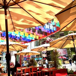 Outdoor seating