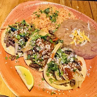 Carne asada tacos