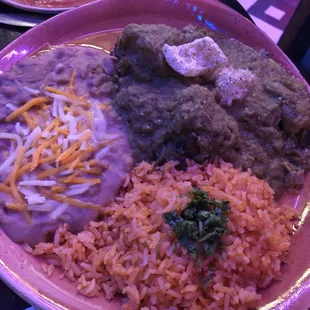 Chile Verde Plate