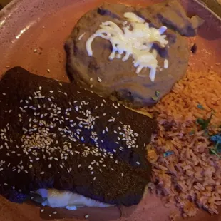 Mole Enchiladas