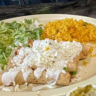 Chicken Flautas