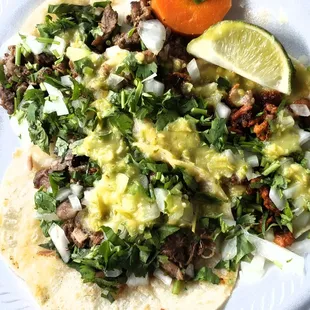 Cabeza, Asada and Chorizo.