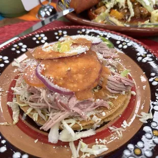 Tostada de pierna