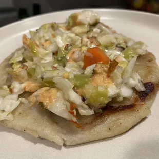 Pupusa revuelta ready for devouring