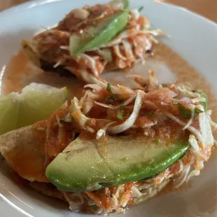 Fiery hot delicious shrimp tacos