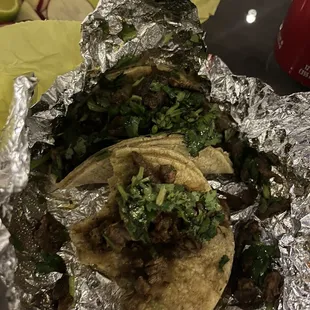 Tacos de asada