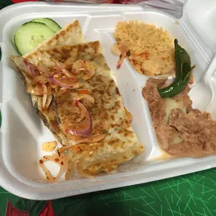 My quesadilla