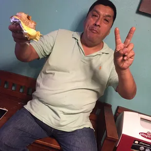 Un burrito para la hambre. #bomb
