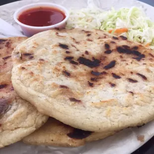 Chicharron Pupusas