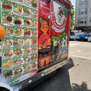 a mexican food truck