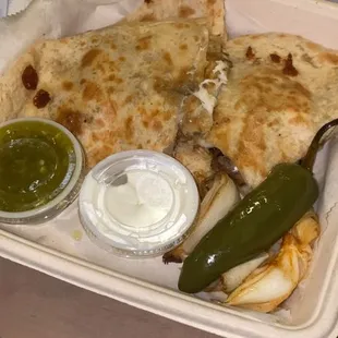 Quesadillas de fajita