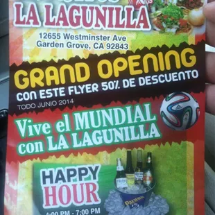 grand opening