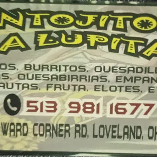 Tarjeta de presentación