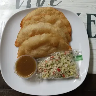 Enpanadas de carne y pollo