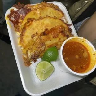 Birria tacos