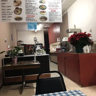 Menu/Counter