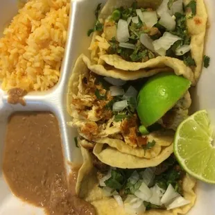 Tacos it's ok not all that great.