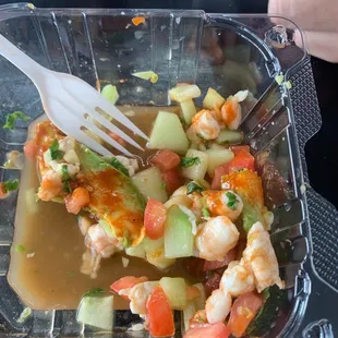 Ceviche Tostada