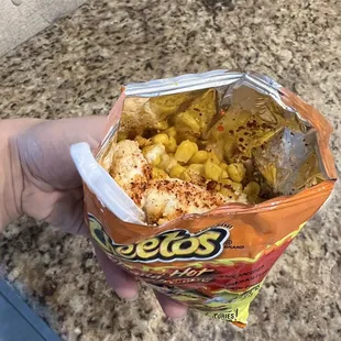 Hot Cheetos Elote