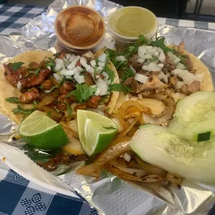 Tacos Al Pastor &amp; Carnitas