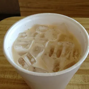 Horchata over ice - so refreshing!