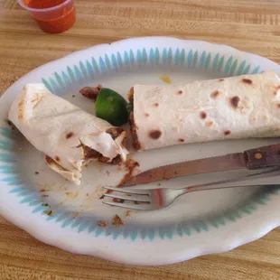 Best Al Pastor burrito ever!