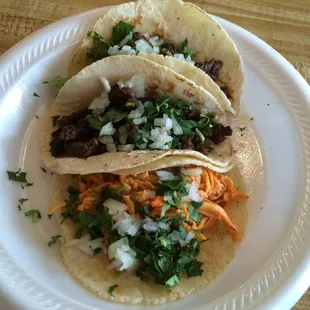 Soft Corn Chicken Tacos
