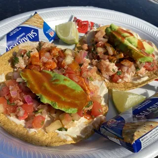 Tostada de Ceviche