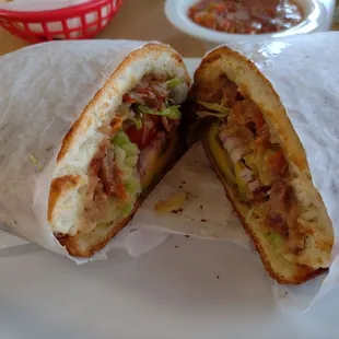 Carnitas Torta