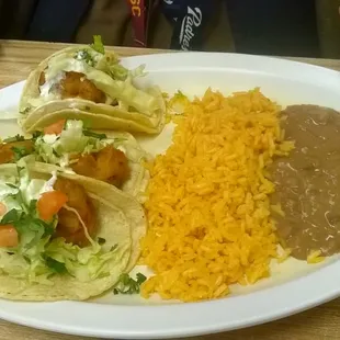 Shrimp Taco Plate