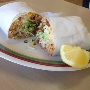 Shrimp Burrito