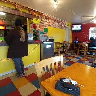 sushi and sashimi, interior